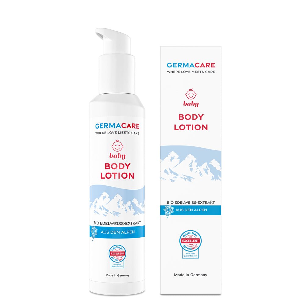 Cermacare Baby Body Lotion Gentle Organic Edelweiss Moisturizing Baby Skin Care