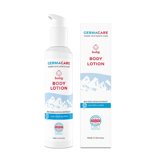 Cermacare Baby Body Lotion Gentle Organic Edelweiss Moisturizing Baby Skin Care
