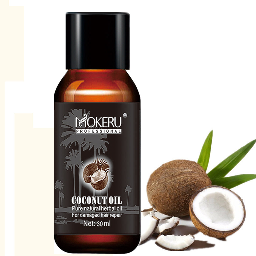 Coconut Oil Hair Repair Serum+ Frizz Control Damage Care Split Ends Treatment